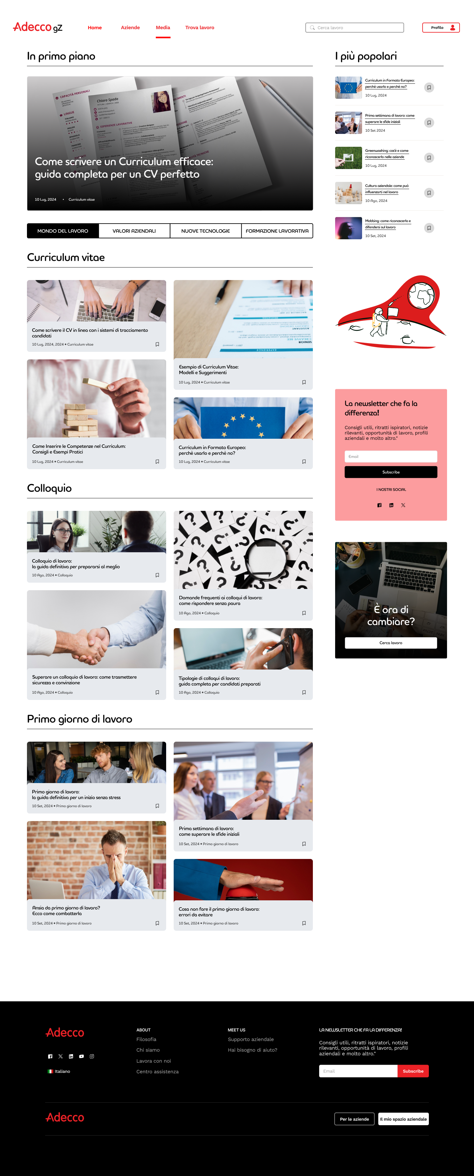 Adecco gZ — Articolo blog